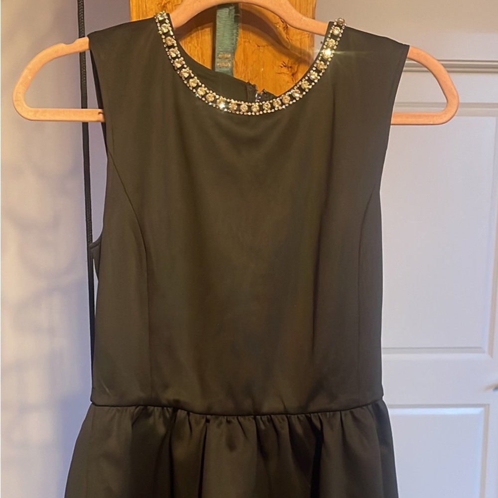Mini black dress